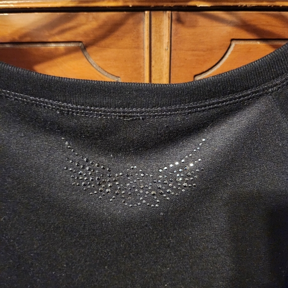 Zipper detail skull sweatshirt - Picture 2 of 4